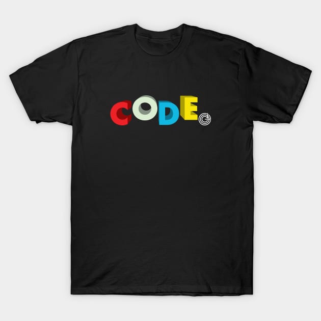 CODE T-Shirt by bellamuert3